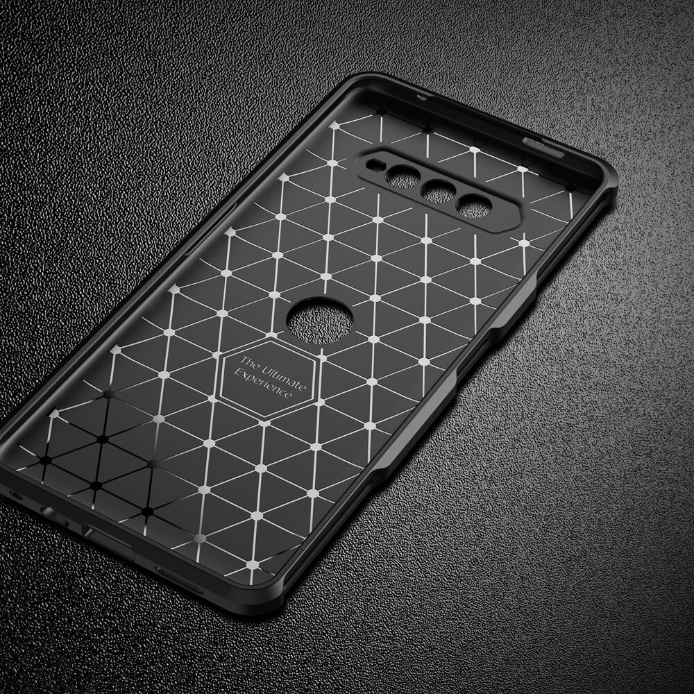Case Xiaomi Black Shark 4 #เคสฝาหลังนิ่ม Carbon Fiber Anti-drop TPU Protection