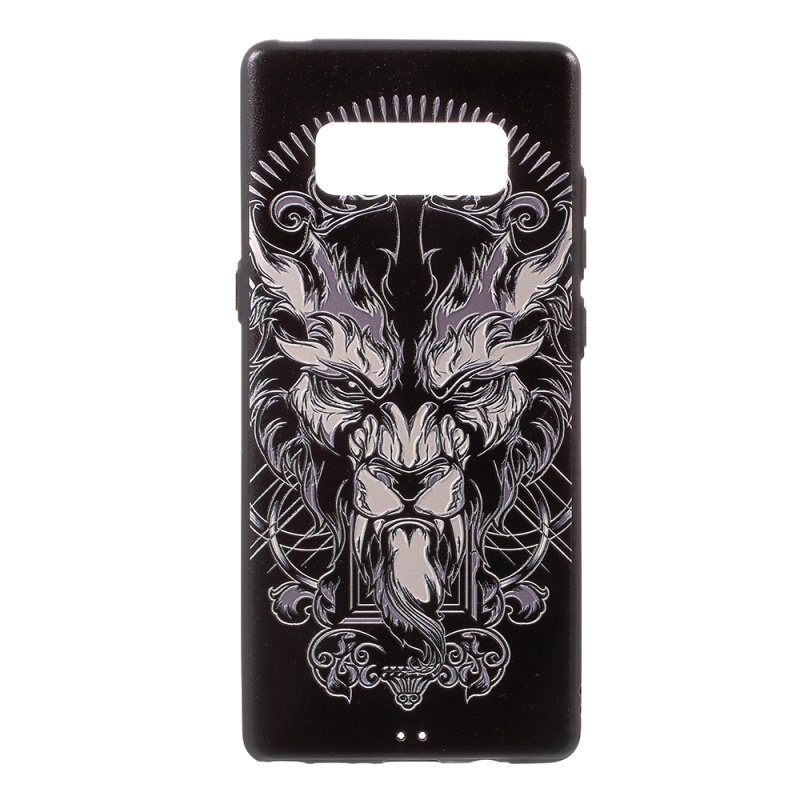 Case Samsung Galaxy Note 8 #เคสฝาหลังพิมพ์ลายนูน TPU Gel ลายน่ารักๆ