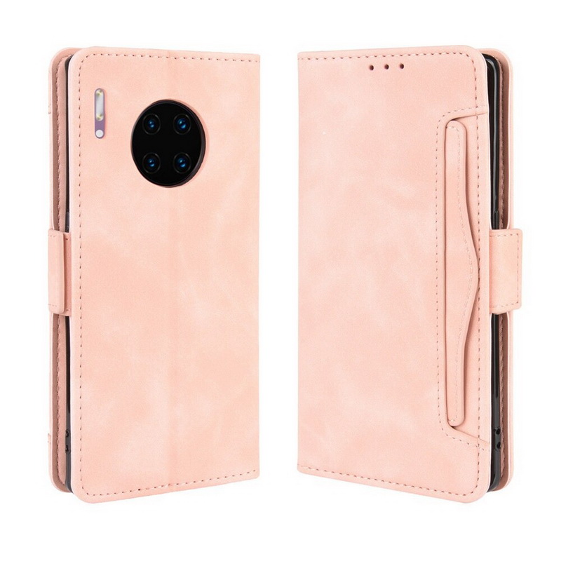 เคส Huawei Mate 30 Pro #เคสฝาพับหนัง PU มีที่เสียบการ์ดหลายช่อง Multiple Card Slots PU Leather Cover