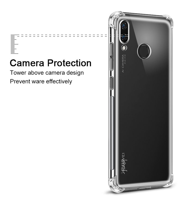 Case Huawei nova 3 #เคสฝาหลังSkin Feel Anti-drop TPU Case + ฟิล์มกันรอย