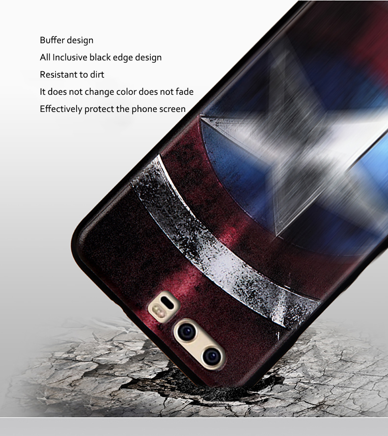 Case Huawei P10 Plus #เคสฝาลายนูน 3D Embossment TPU Mobile Shell สวยงาม