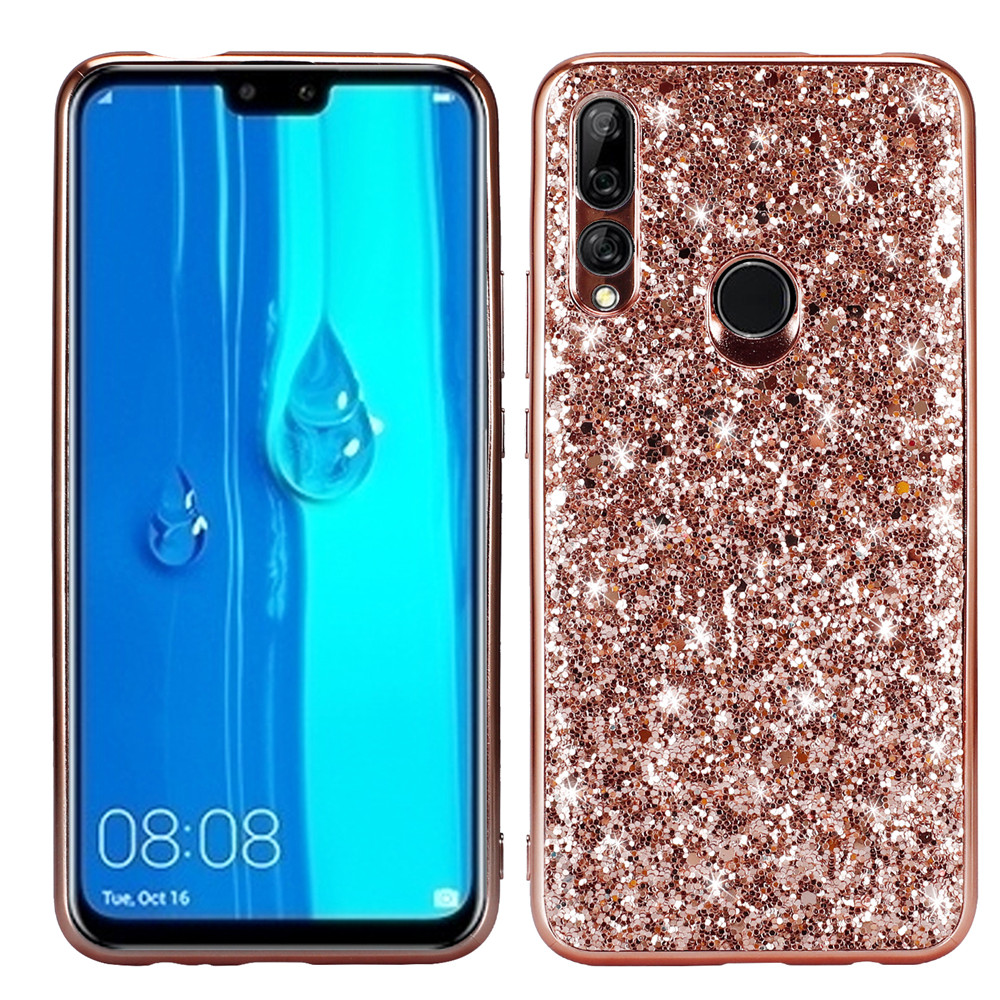 Case Huawei Y9 Prime 2019 #เคสฝาหลัง Glittering Sequins Electroplating ประกายระยิบระยับสวยงาม