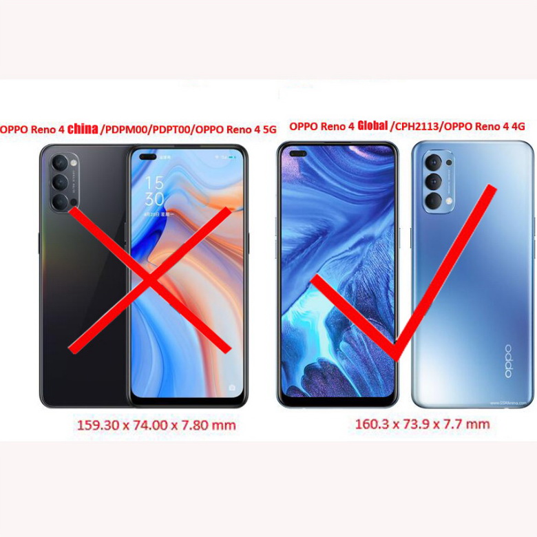 Case OPPO Reno 4 4G #เคสฝาพับแบบกระเป๋าสตางค์หนัง PU ผิวหนังม้า Crazy Horse