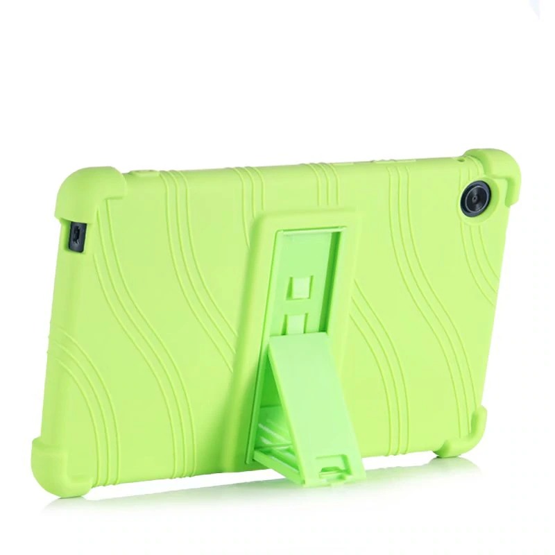 เคส Huawei MatePad T8 8 นิ้ว #เคสฝาหลังซิลิโคนนิ่มมีขาตั้ง Soft Silicone Case Back Cover with Stand