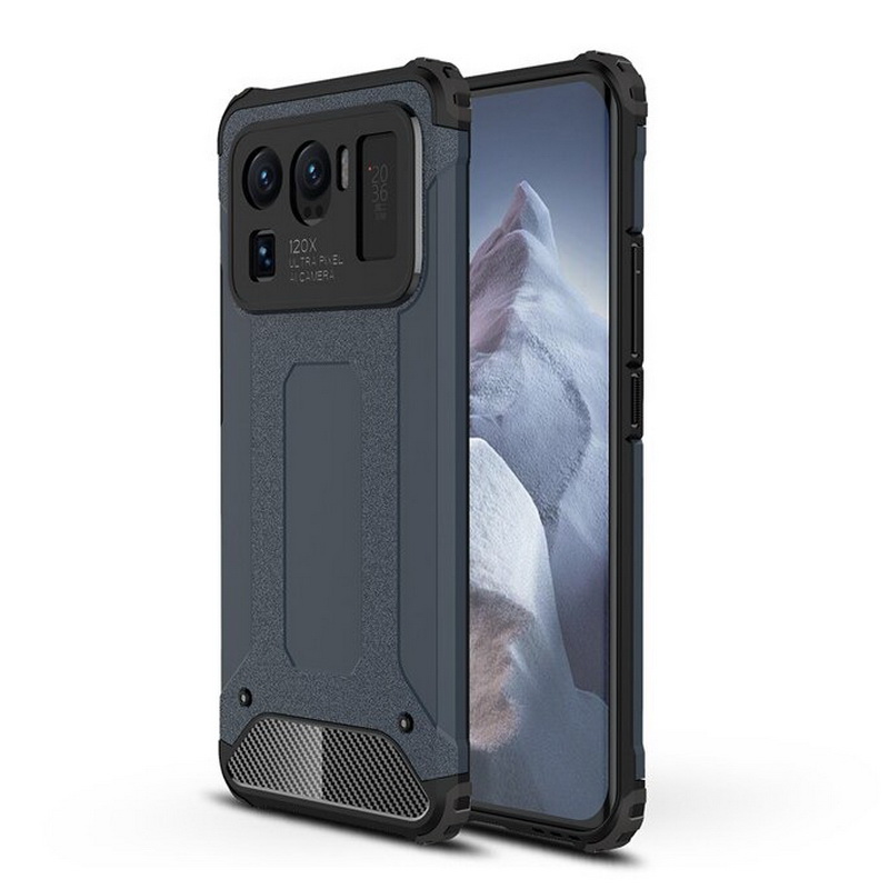 Case Xiaomi Mi 11 Ultra #เคสฝาหลังเกราะป้องกัน ไฮบริด พลาสติก+TPU Heavy Duty Rugged Hybrid