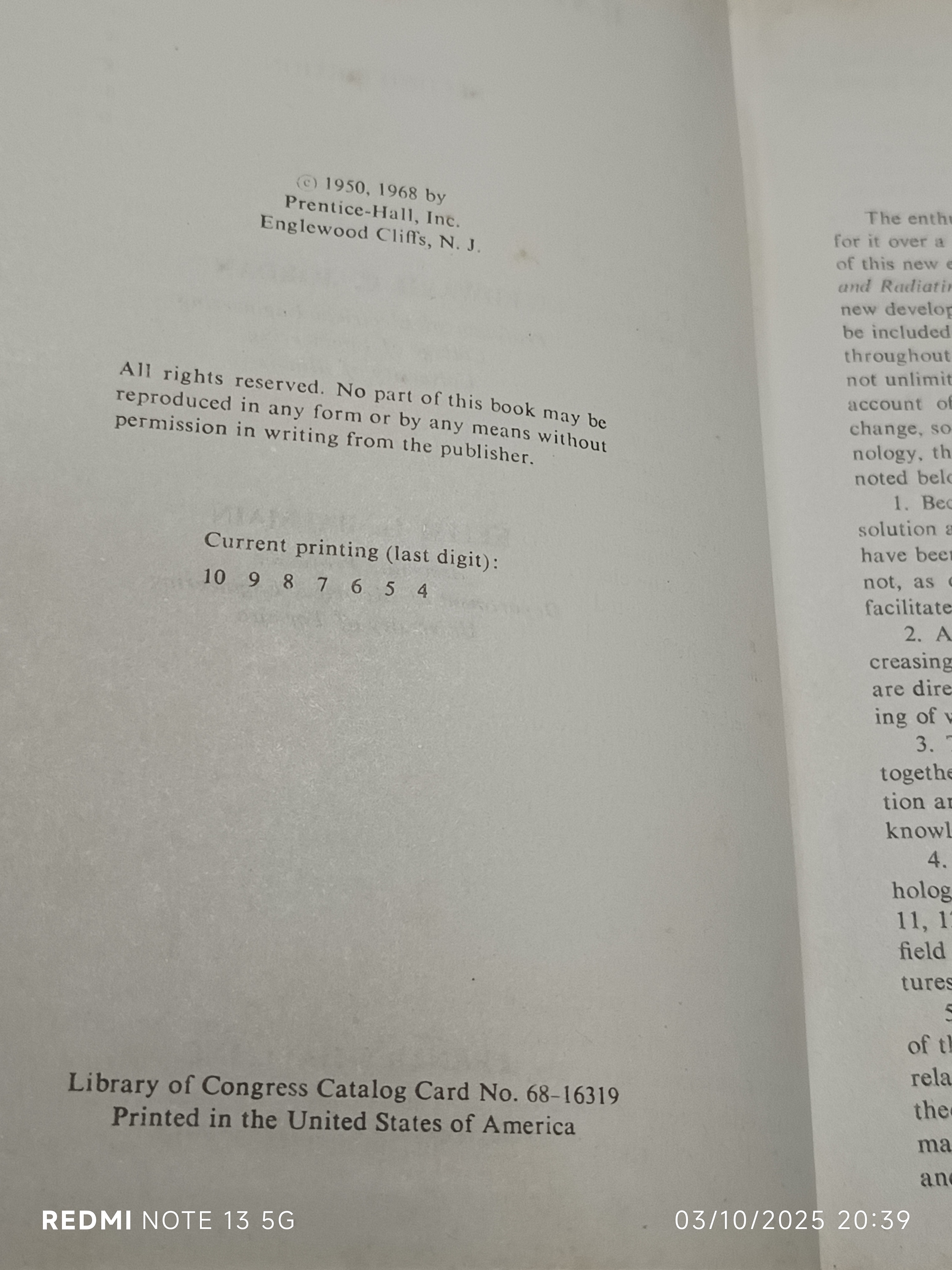 Electromagnetic Waves and Radiating Systems เขียนโดย Edward C. Jordan และ Keith G. Balmain 2nd edition 1968 **สินค้าหมด**