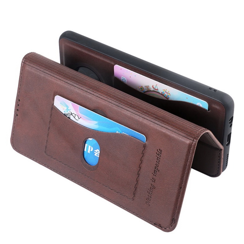 Case Huawei Mate 30 Pro #เคสฝาพับปกหนังสไตล์วินเทจดูดซับอัตโนมัติแบบกระเป๋าสตางค์ Luxury Flip Leather Case Card Holder Stand Magnetic Retro wear-resisting Phone Cover