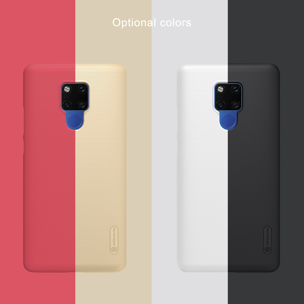 เคส Huawei Mate 20 X #เคสฝาหลังแข็ง NILLKIN แท้รุ่น Super Frosted Shield Hard Cover คุณภาพดี