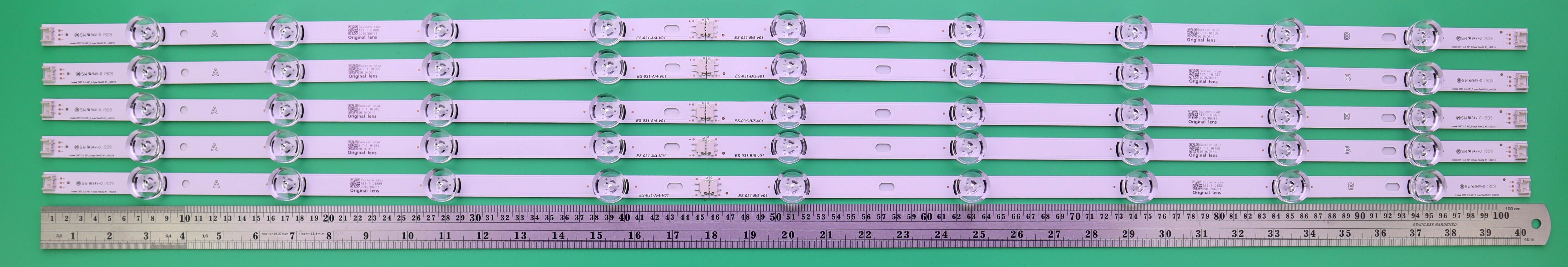 LED BACKLIGHT LG 49LB551 49LB561 49LB620 49LF 49LF550 49LF560 (4+5) x 5