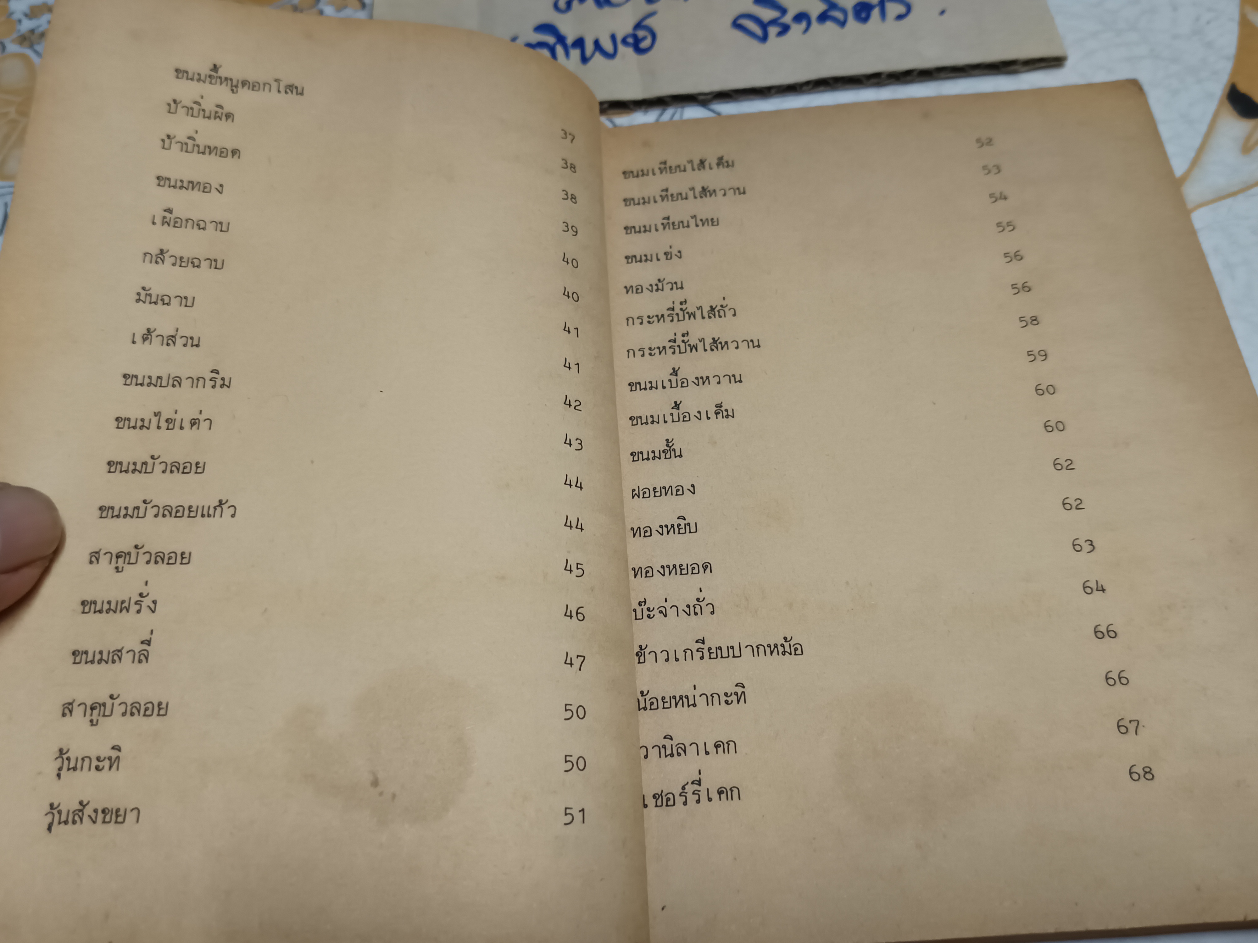 ตำรา ขนมของหวานและไอศกรีม เครื่องดื่มผลไม้ รวบรวมโดย ประพีร์ จัดพิมพ์จำหน่ายโดย สำนักพิมพ์ประดิษฐ์ **สินค้าหมด**