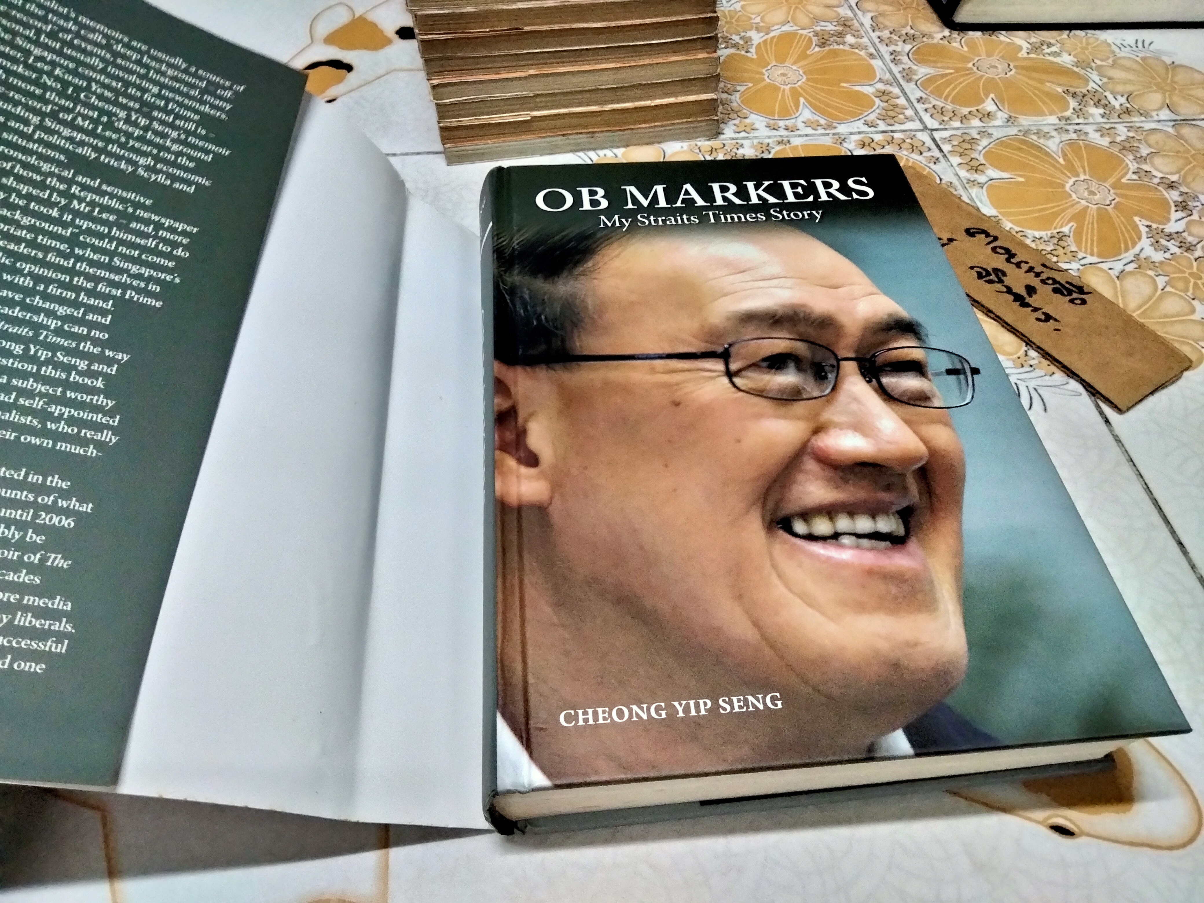 Ob Marker: My Straits Times Story - Hardcover By Cheong Yip Seng