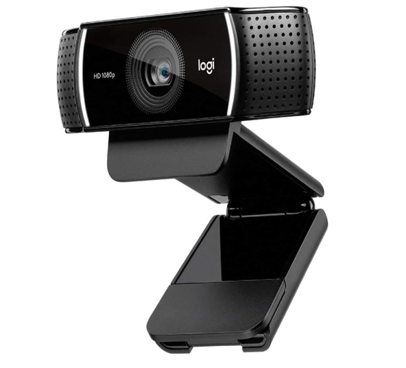 Logitech® C922 Pro Stream Webcam 1080P Camera for HD Video, Hyper-fast HD 720p at 60fps with Tripod เว็บแคม