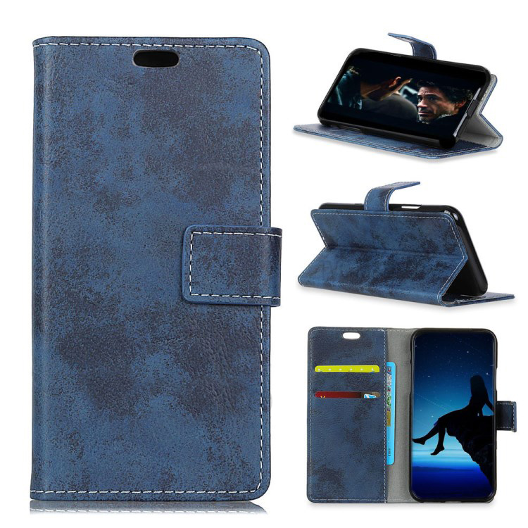 Case Huawei nova 6 #เคสฝาพับหนัง PU สไตล์ Retro มีช่องเสียบการ์ด เคสคุณภาพดีราคาถูก