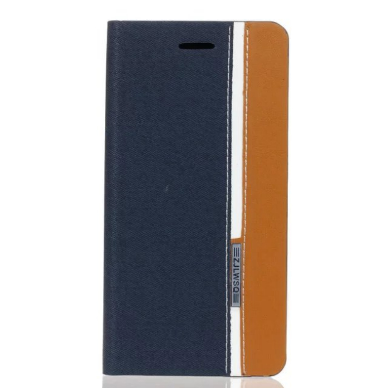 เคส Samsung Galaxy J7 2016 #เคสฝาพับแบบกระเป๋าสตางค์ Dual-color Card Holder Leather คุณภาพดีราคาเบาๆสบายกระเป๋า