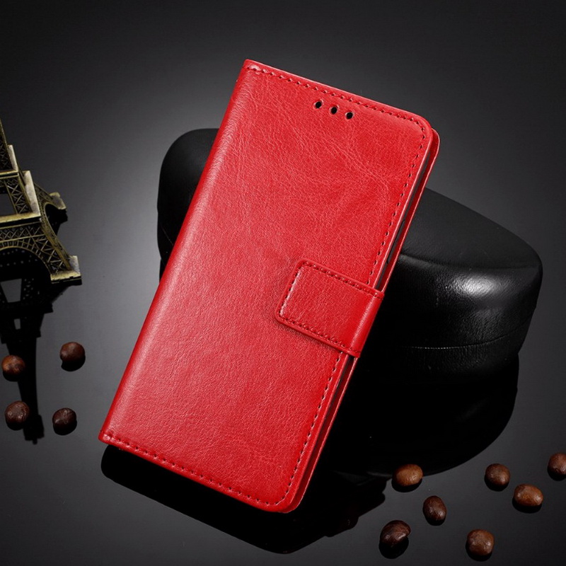 Case Xiaomi Mi Note 10 Lite #เคสฝาพับหนัง PU ผิวหนังม้า Crazy Horse Texture Leather Wallet