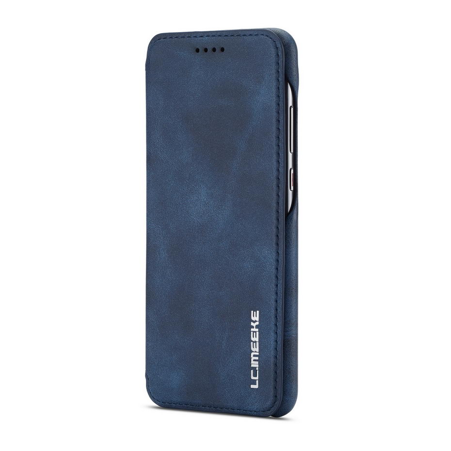 Case Samsung Galaxy A53 5G #เคสฝาพับหนัง PU มีช่องใส่บัตร LC.IMEEKE Retro Style Leather Card Holder