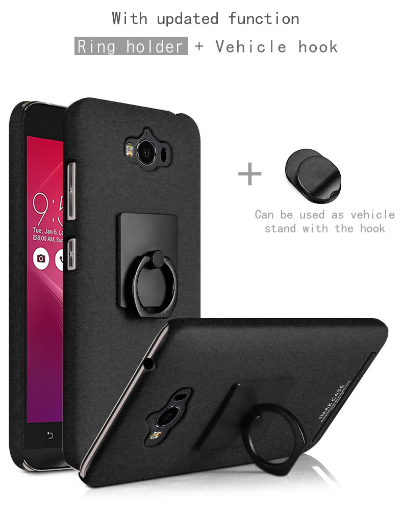 Case Asus Zenfone Max ZC550KL #เคสฝาหลังแข็ง IMAK มีแหวนสวมนิ้ว