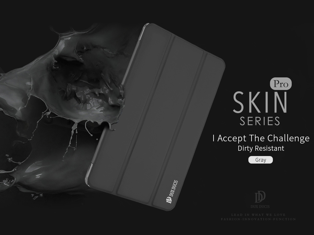 Case Huawei MediaPad M5 8.4 นิ้ว #เคสฝาพับหนัง PU แบบ 3 พับ DUX DUCIS Skin Pro Series Tri-fold Stand Smart Leather