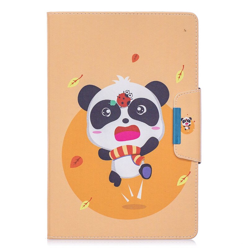 Case Samsung Galaxy Tab A 10.1 (2019) SM-T510 SM-T515 #เคสฝาพับพิมพ์ลาย Pattern Printing Wide Clasp Stand Wallet Flip Leather