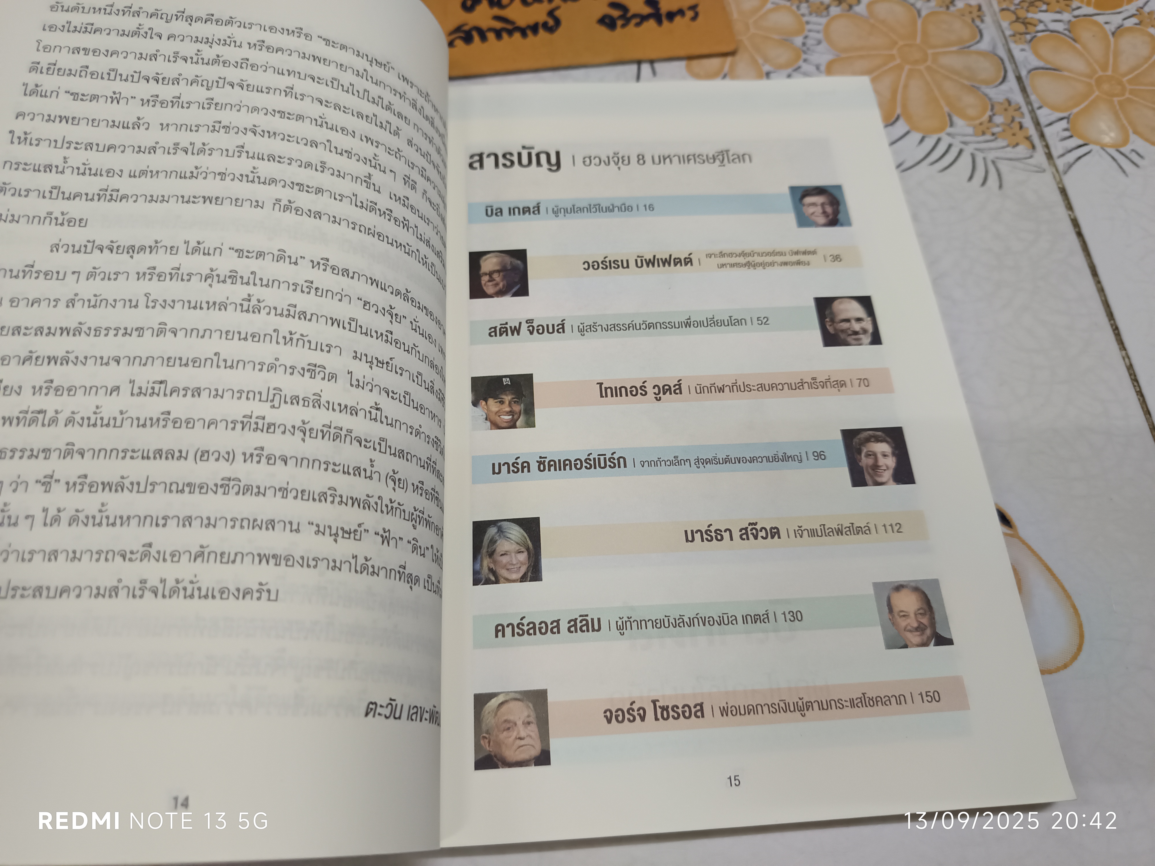 8 ฮวงจุ้ยมหาเศรษฐีโลก โดย อ.ตะวัน เลขะพัฒน์ พิมพ์ครั้งแรกพ.ศ 2556