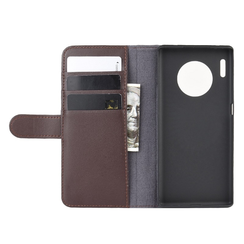 Case Huawei Mate 30 Pro #เคสสไตล์กระเป๋าสตางค์รูปแบบหนังแยกมีช่องเสียบบัตรคุณภาพดี