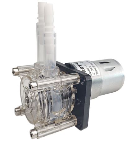 ปั๊มดูดสาร Peristaltic Pump DC 12V/24V 500ml/min Dosing Pump