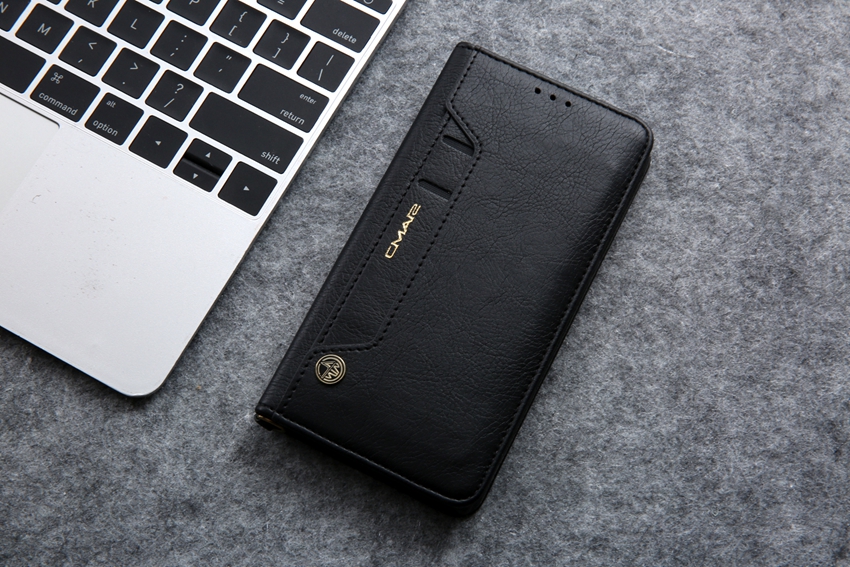 Case Samsung Galaxy Note 10 #เคสฝาพับ CMAI2 PU Leather Card คุณภาพดีราคาเบาๆสบายกระเป๋า