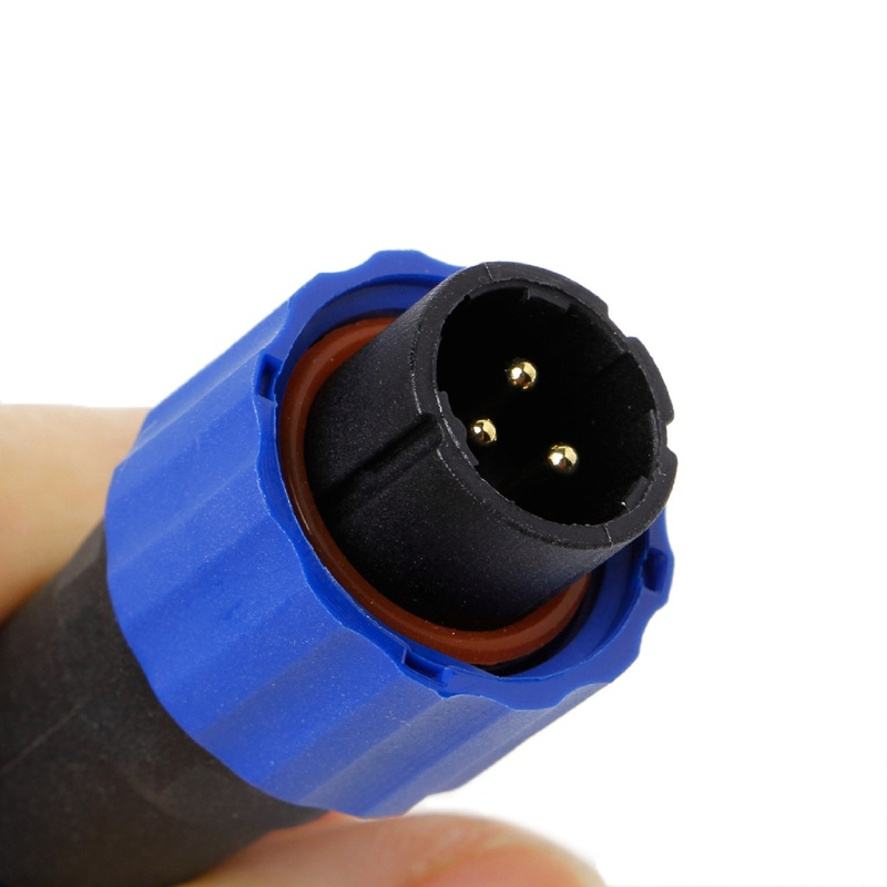 SP16 ขั้วต่อปลั๊กกันน้ำ พินขั้วต่อสายไฟ IP68 ปลั๊ก male + Female