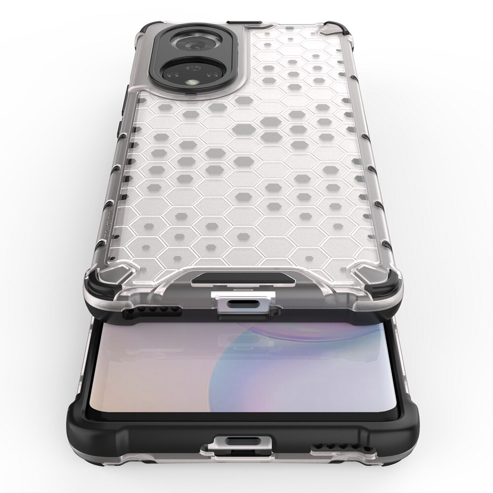 เคส Huawei Nova 9 SE #เคสฝาหลังกันกระแทก Honeycomb Shock Absorber TPU + PC + Silicone Hybrid