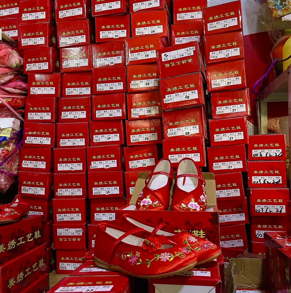 รองเท้าเด็กหญิง สไตล์จีน