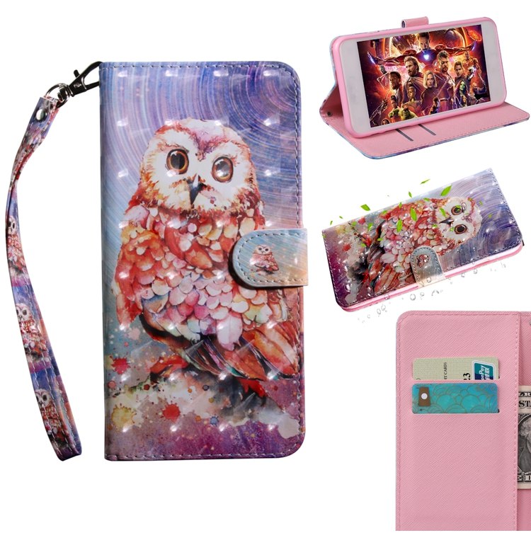 Case Samsung Galaxy A80 #เคสฝาพับแบบกระเป๋าสตางค์ Pattern Printing Wallet Stand