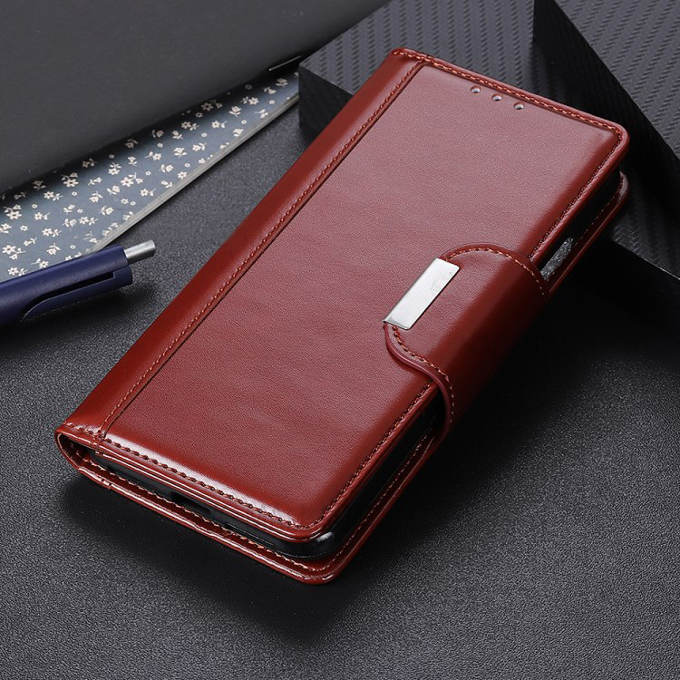 Case Huawei nova 6 #เคสฝาพับหนัง PU แบบกระเป๋าสตางค์ 3 Card Slots
