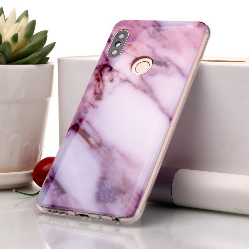 เคส Xiaomi Redmi Note 5 #เคสฝาหลังนิ่มลายหินอ่อน Marble Pattern IMD TPU