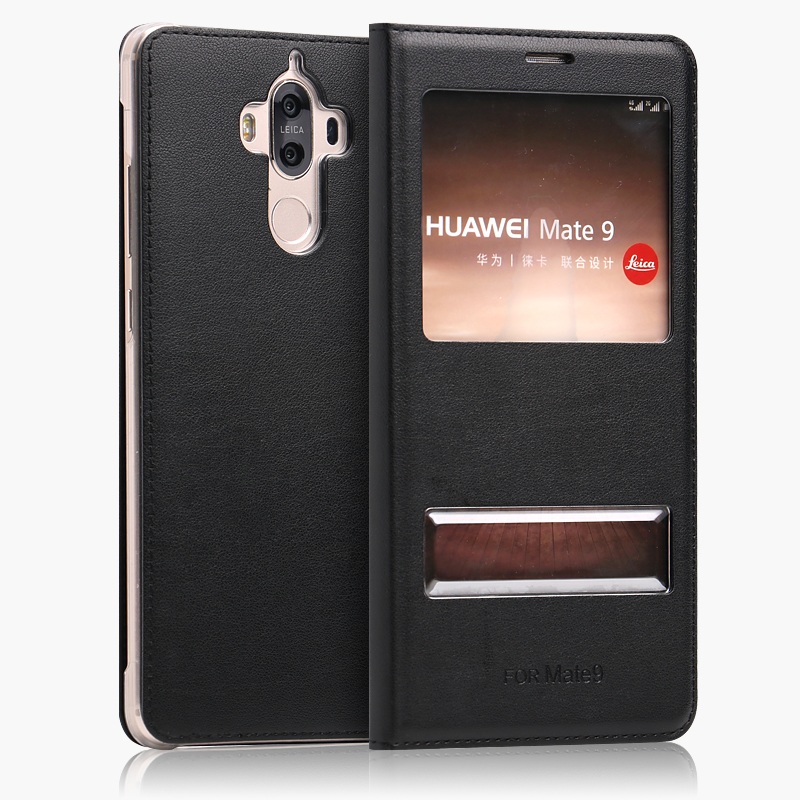 Case Huawei Mate 9 เคสฝาพับ 2 ช่องวิว สีสันสวยงามทันสมัย