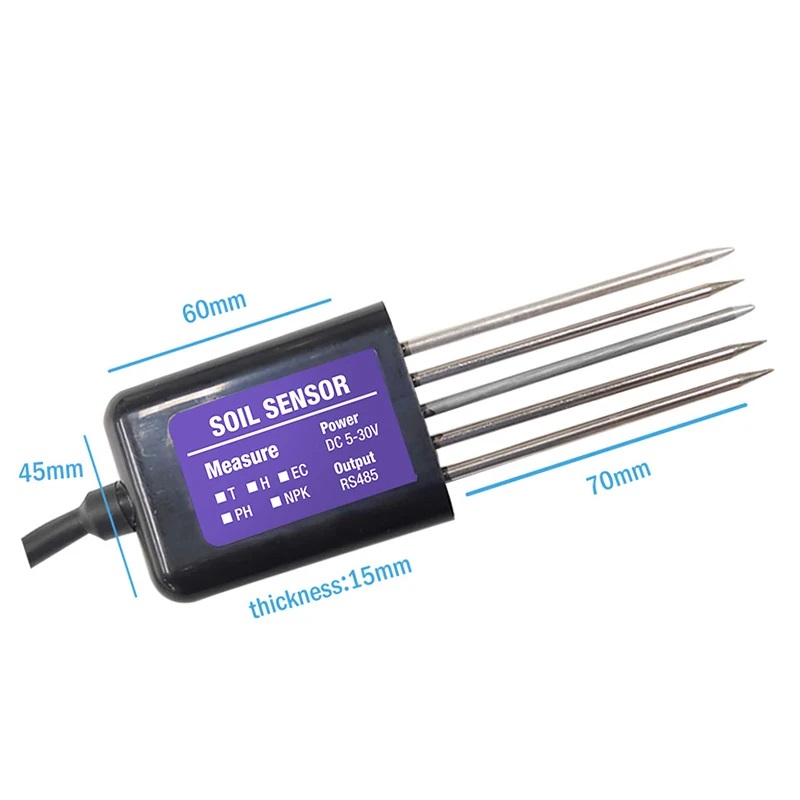 RS485เซ็นเซอร์วัดดิน Soil Moisture TH