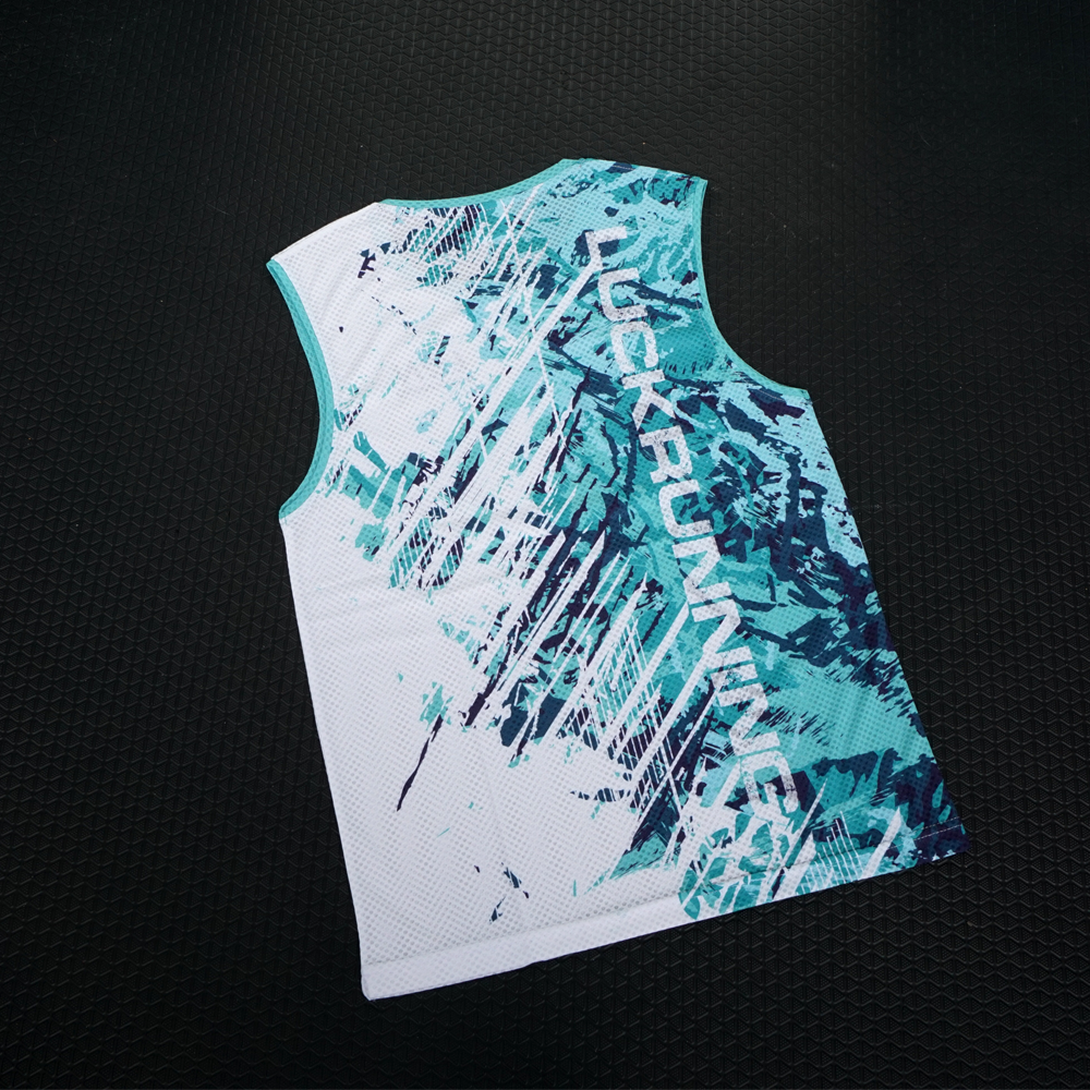 เสื้อวิ่งแขนสั้น แขนกุด เสื้อกล้าม (ชญ) ผ้า AirFlow ของแท้ มีรูระบายอากาศทั้งตัว น้ำหนักเบา ใส่สบายและไม่อมเหงื่อ (S15)