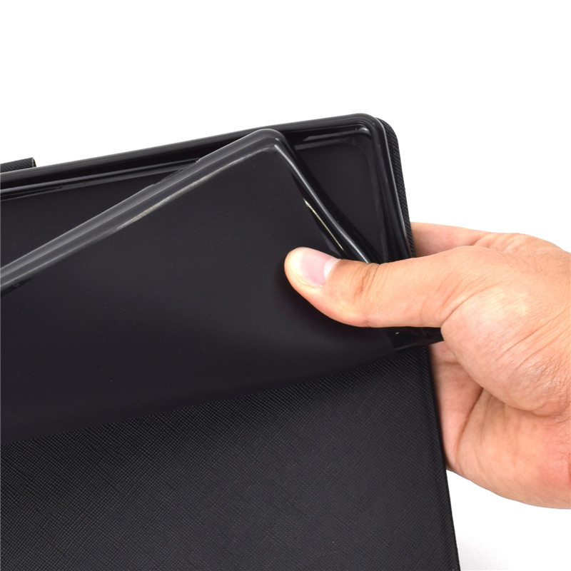 Case Huawei MediaPad T5 10 #เคสฝาพับหนัง PU แบบ 3 พับพิมพ์ลาย Pattern Printing Tri-fold Leather Stand Cover