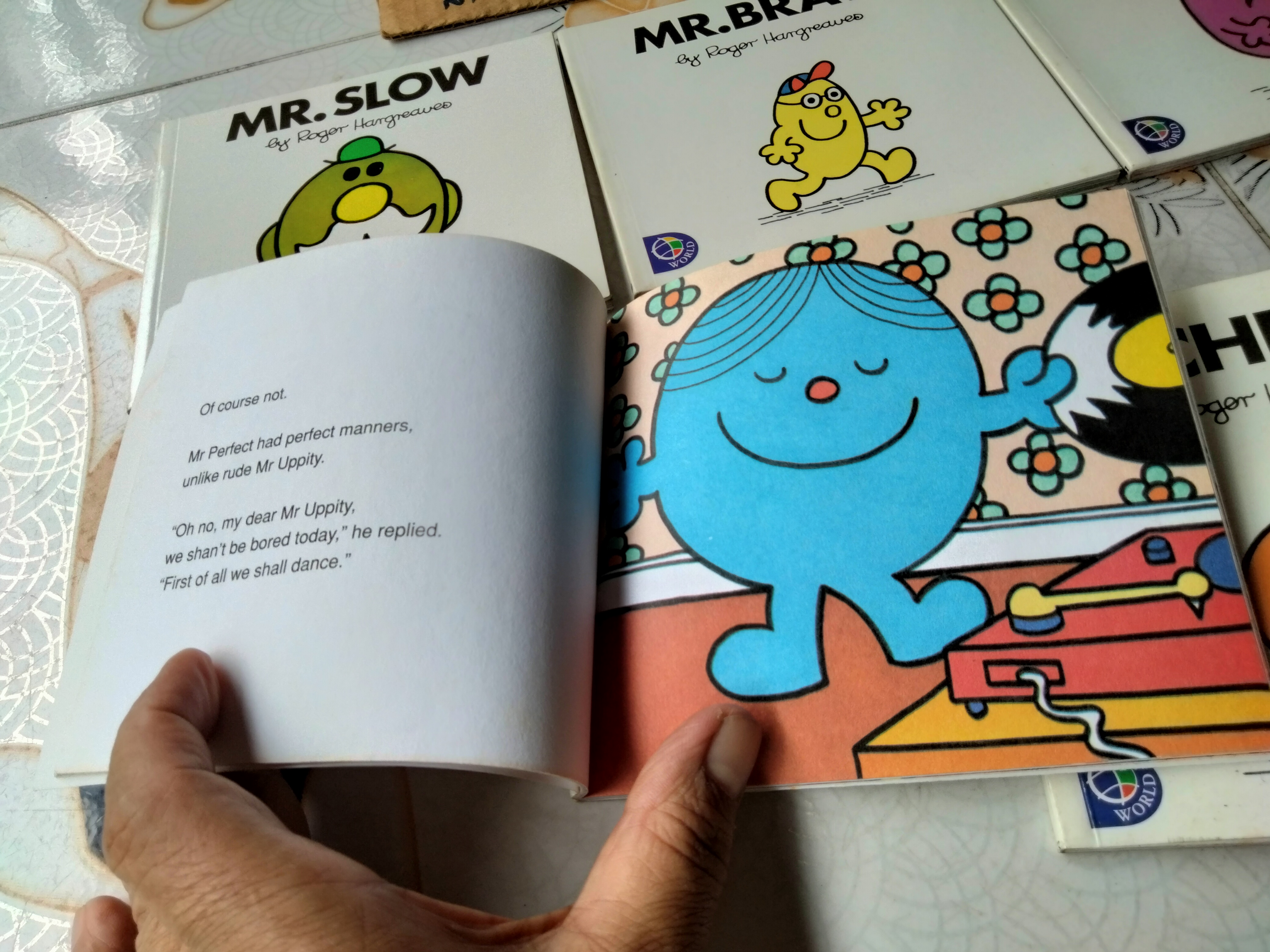 นิทานภาพชุด My Mr.Men Library (มีแค่ 41 เล่มจาก 43 เล่ม - ขาด 22,32) ฉบับพิมพ์ปี 1998