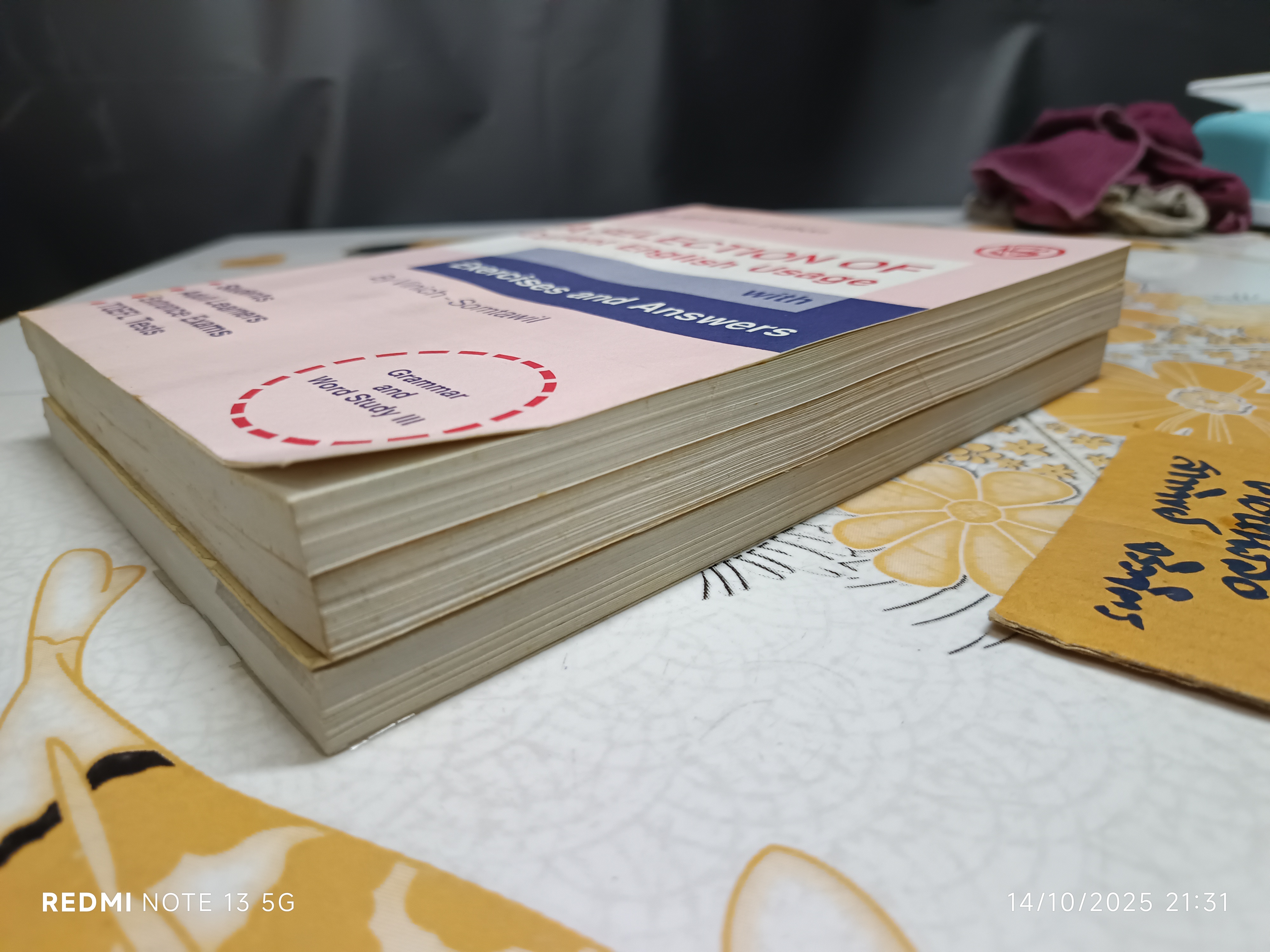 (ขายรวม 3 เล่ม) GRAMMAR and Word Study (เล่ม 1-3 ) by Vinich-Somtawil **สินค้าหมด**