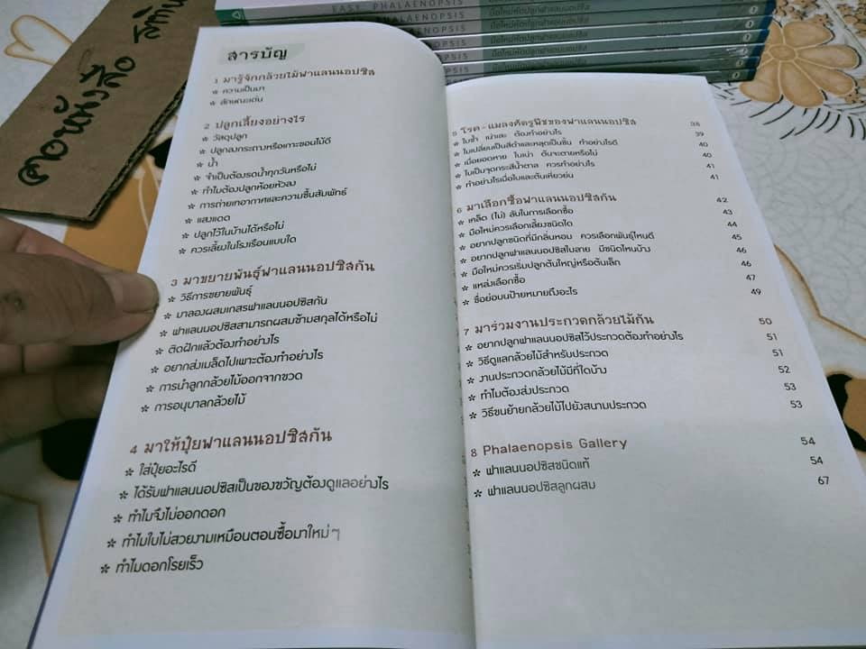มือใหม่หัดปลูกฟาแลนนอปซิส (Easy Phalaenopsis) โดย ภวพล ศุภนันทนานนท์ , มือหนึ่ง ในซีล