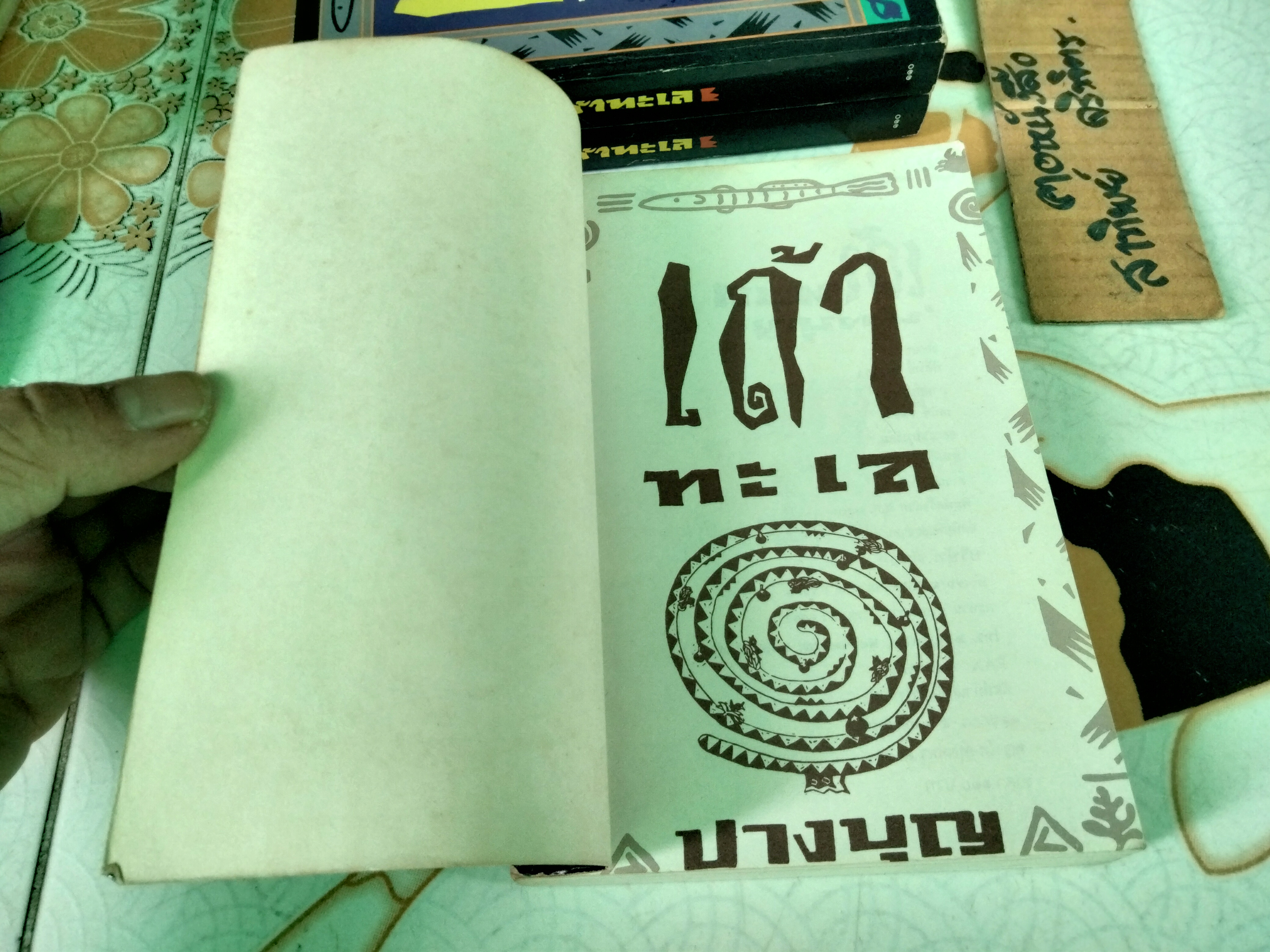 เถ้าทะเล โดย ปางบุญ (นงลักษณ์ ไมตรีมิตร) พิมพ์ครั้งแรก พ.ศ.2533 สนพ.ต้นอ้อ