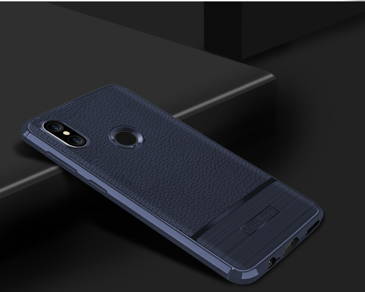 Case Xiaomi Redmi Note 5 #เคสฝาหลัง TPU นิ่มผิวลิ้นจี่กันลื่นคุณภาพดีราคาถูก