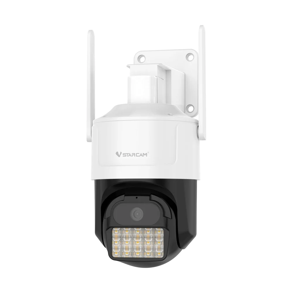 Vstarcam Vstacam กล้องวงจรปิดภายนอกแบบไวไฟ รุ่นCS610Q คมชัด8ล้านพิกเซล มีไวไฟในตัวกันน้ำทนฝุ่นทนแดด ขาว