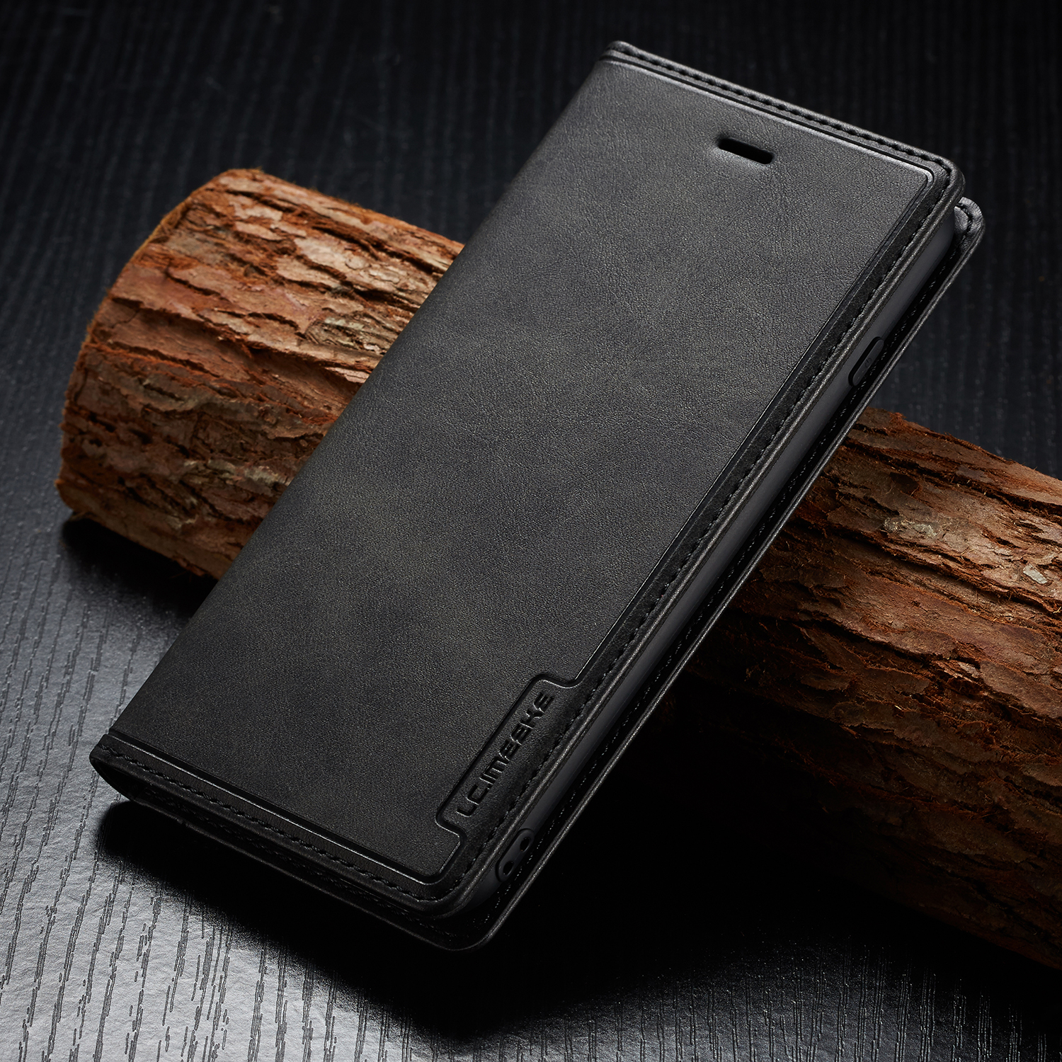 เคส iPhone 13 Pro Max LC.IMEEKE LC เคสฝาพับแบบกระเป๋าสตางค์ หนัง PU, TPU