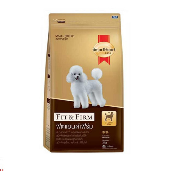SmartHeart เม็ดพันธุ์เล็ก Fit&Firm 1.5kg