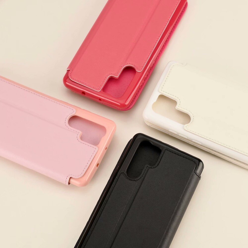 Case Huawei P30 Pro #เคสฝาพับหนัง PU มีช่องเสียบการ์ด Stitching Rhombus Crown Stand Leather