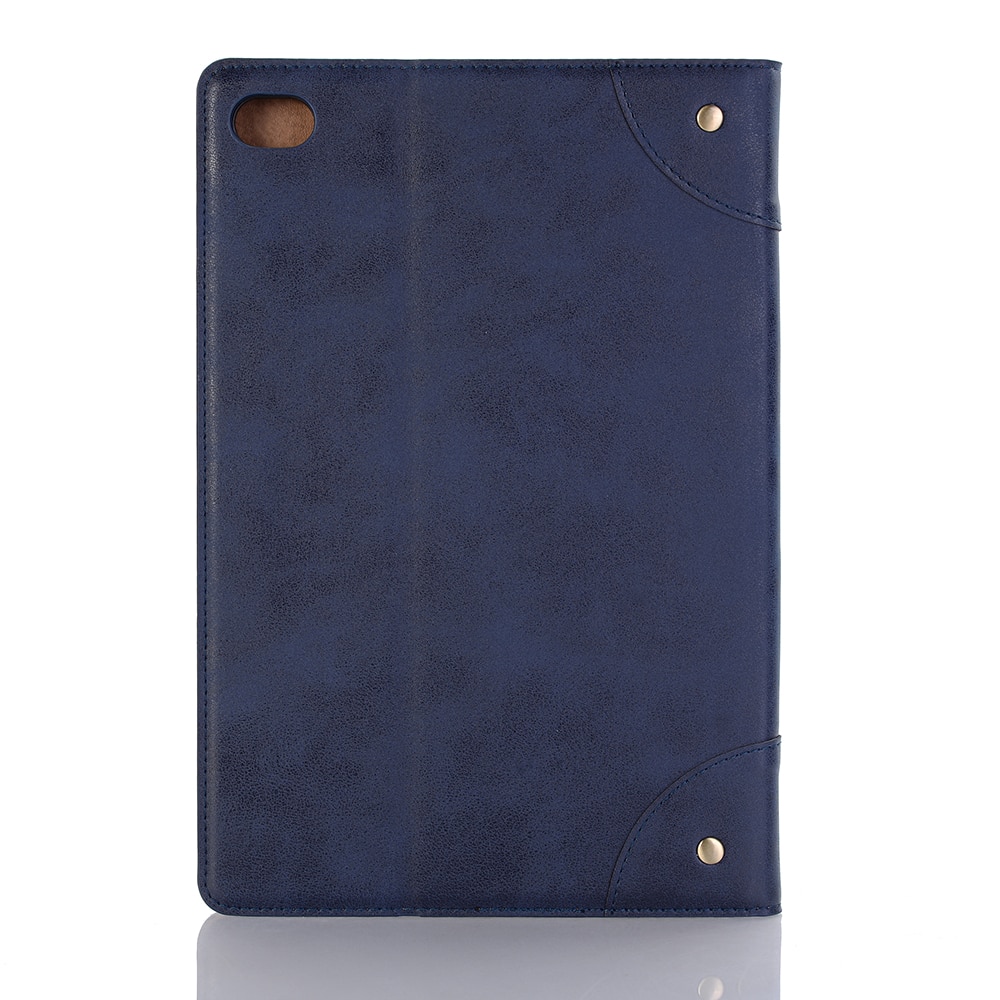 เคส Huawei MediaPad M5 Lite 10.1 #เคสฝาพับหนัง PU ผิวหนังม้าสไตล์ Retro แบบกระเป๋าสตางค์สมาร์ท Crazy Horse Texture Retro PU Leather
