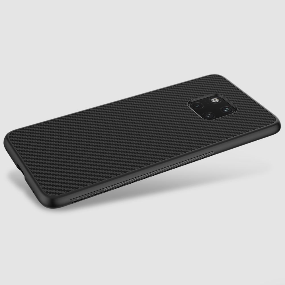 Case Huawei Mate 20 Pro #เคสฝาหลังแข็ง NILLKIN แท้ Synthetic Fiber Hard Plastic Cover