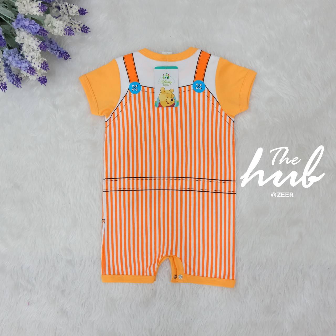ชุดบอดี้สูทเด็ก ทิกเกอร์ สีส้มลายทาง