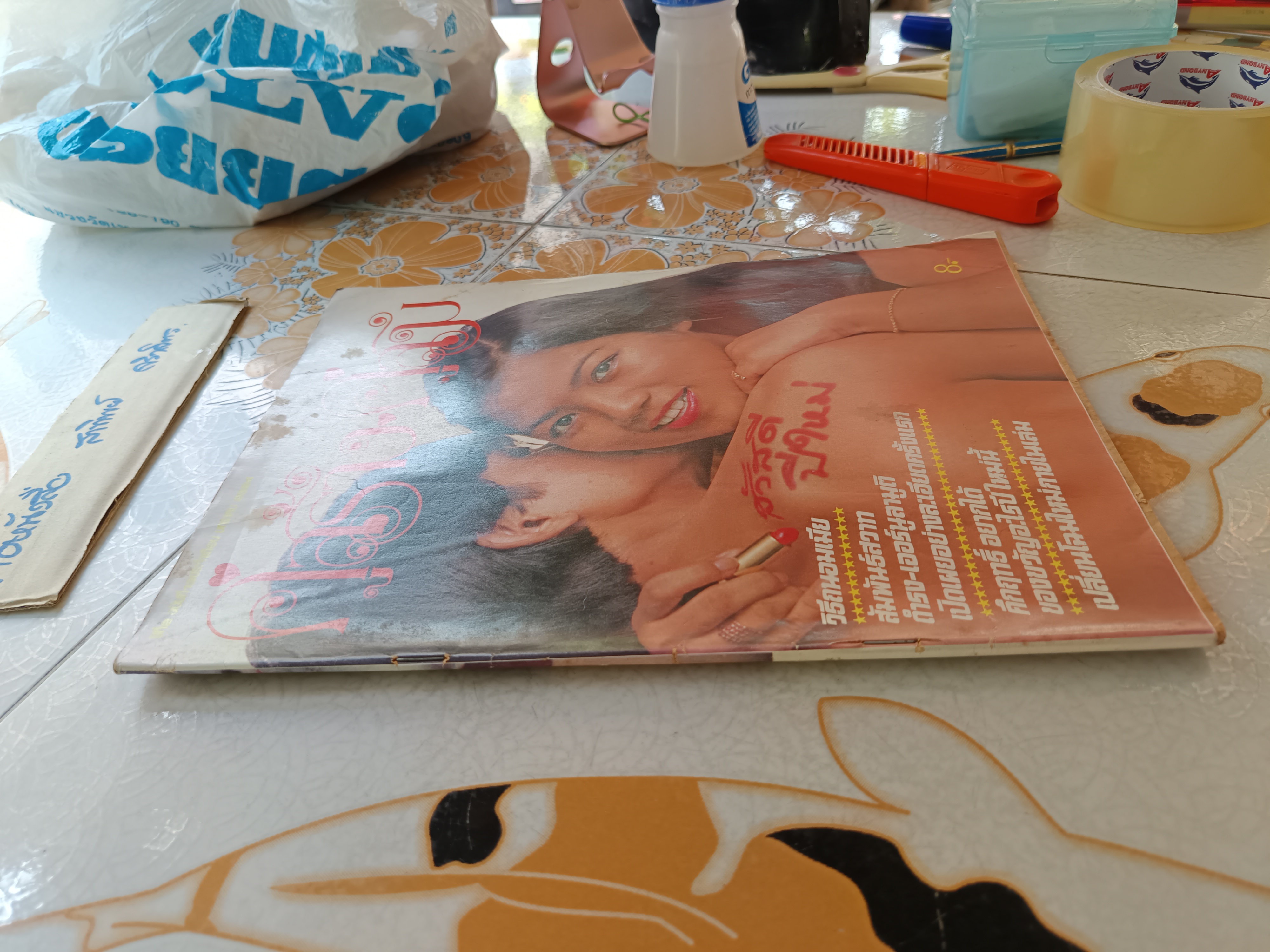 นิตยสารคู่สร้างคู่สม ฉบับเก่า ปก ไพจิตร อักษรณรงค์ (ฉบับที่ 13 มกราคม พ.ศ.2524)